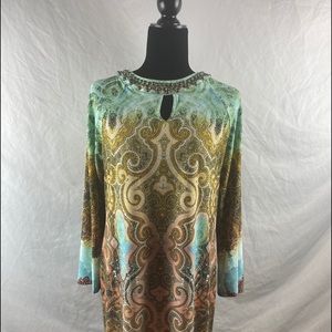 Chico’s Size 1 Dress mid knee